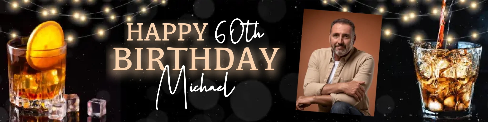 Party Banner Mockup