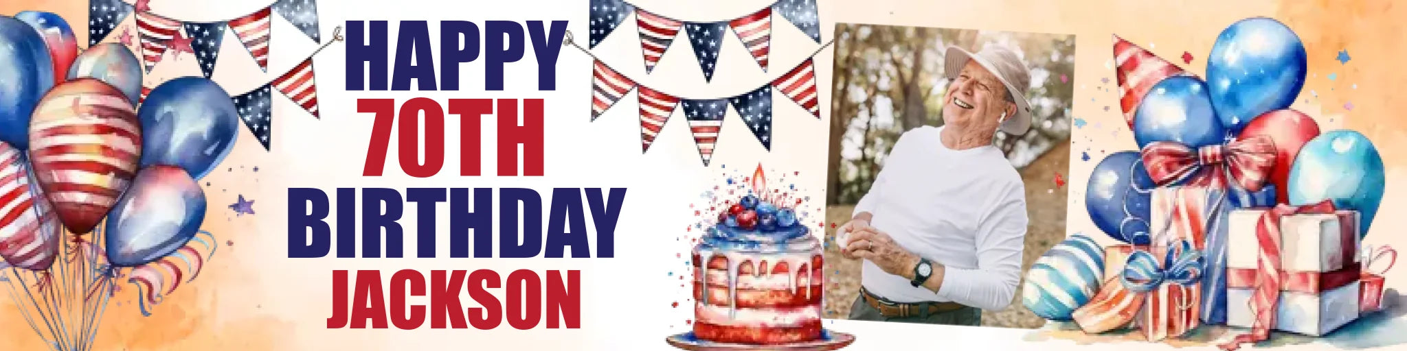 Party Banner Mockup