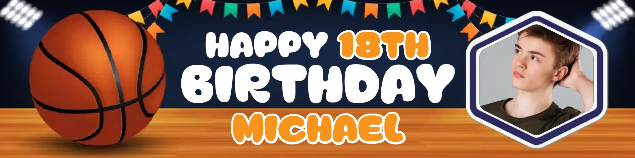 Party Banner Mockup