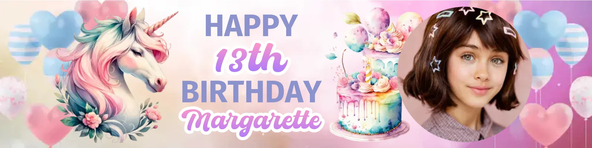 Party Banner Mockup