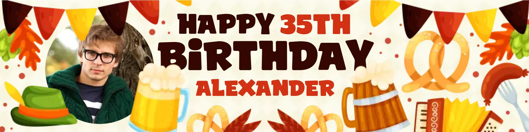 Party Banner Mockup
