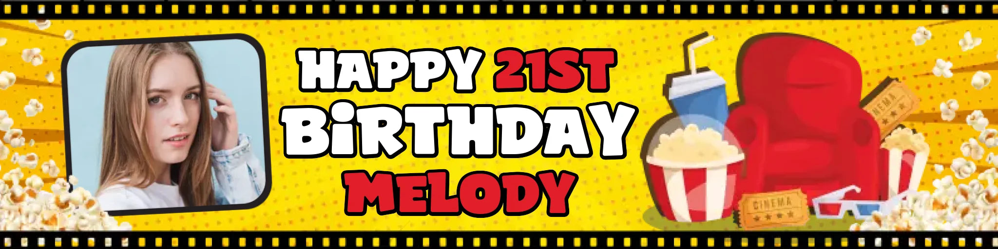 Party Banner Mockup