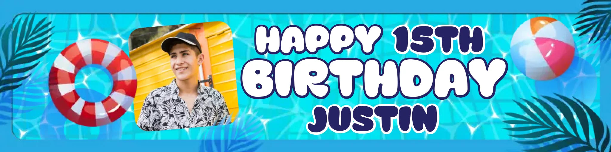 Party Banner Mockup