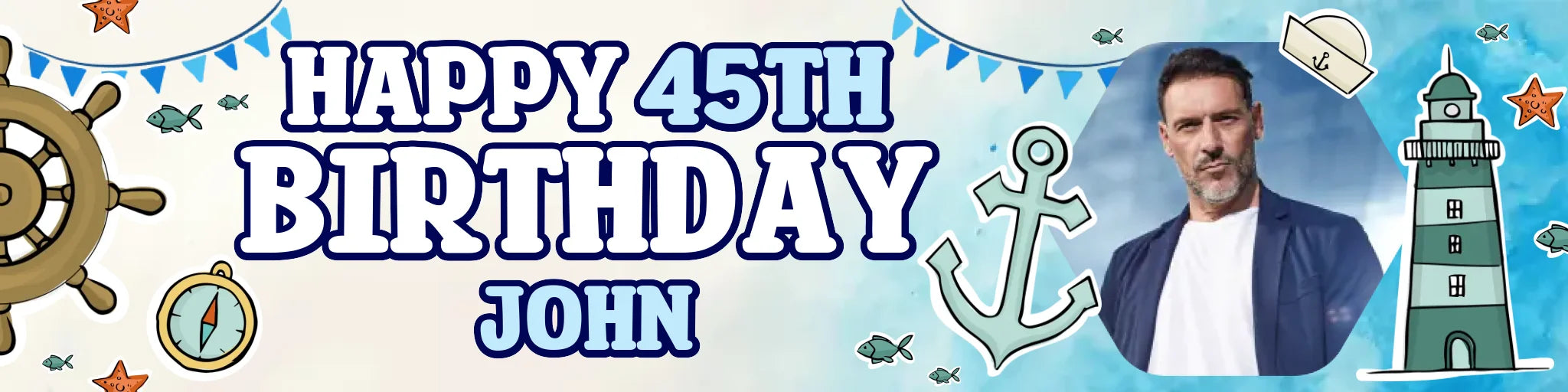 Party Banner Mockup