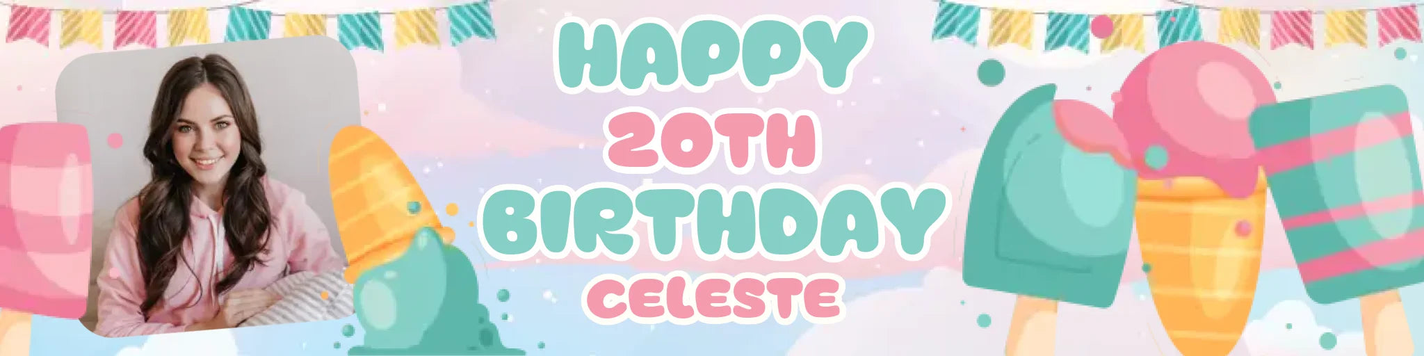 Party Banner Mockup
