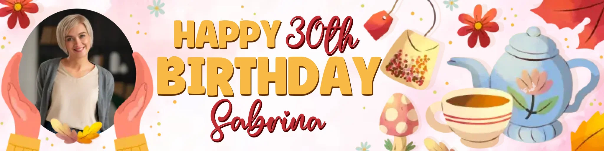 Party Banner Mockup