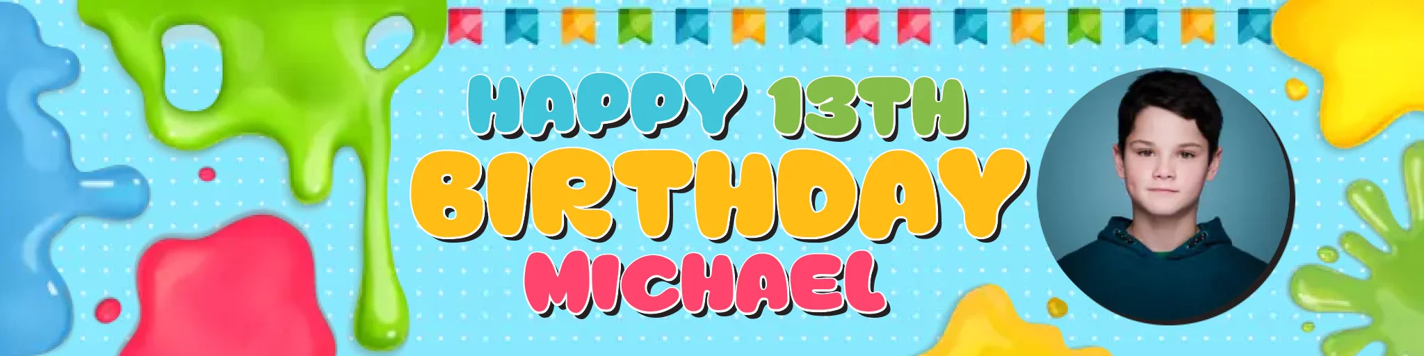Party Banner Mockup