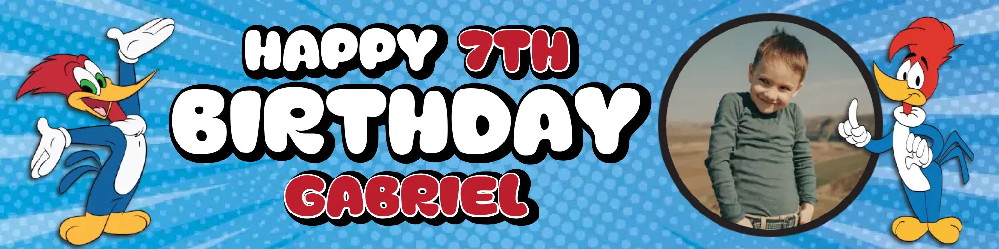 Party Banner Mockup