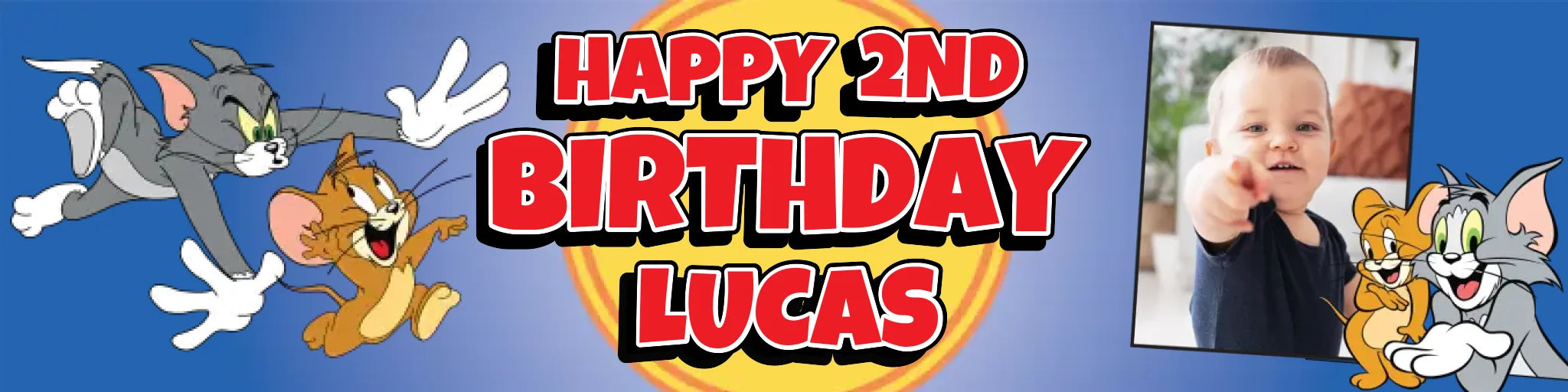 Party Banner Mockup