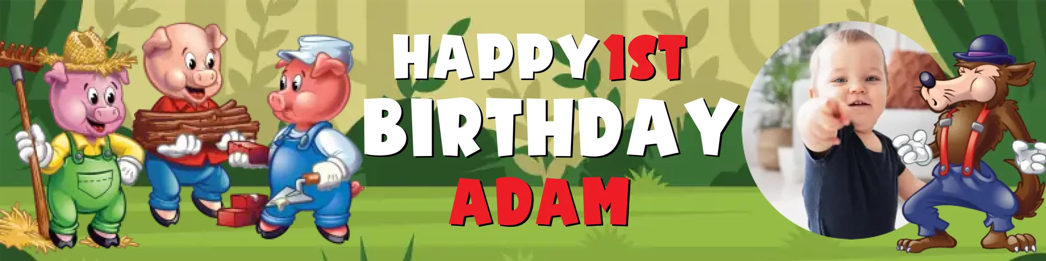 Party Banner Mockup