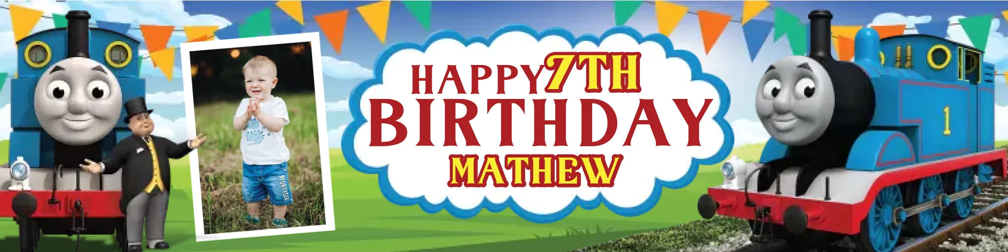 Party Banner Mockup