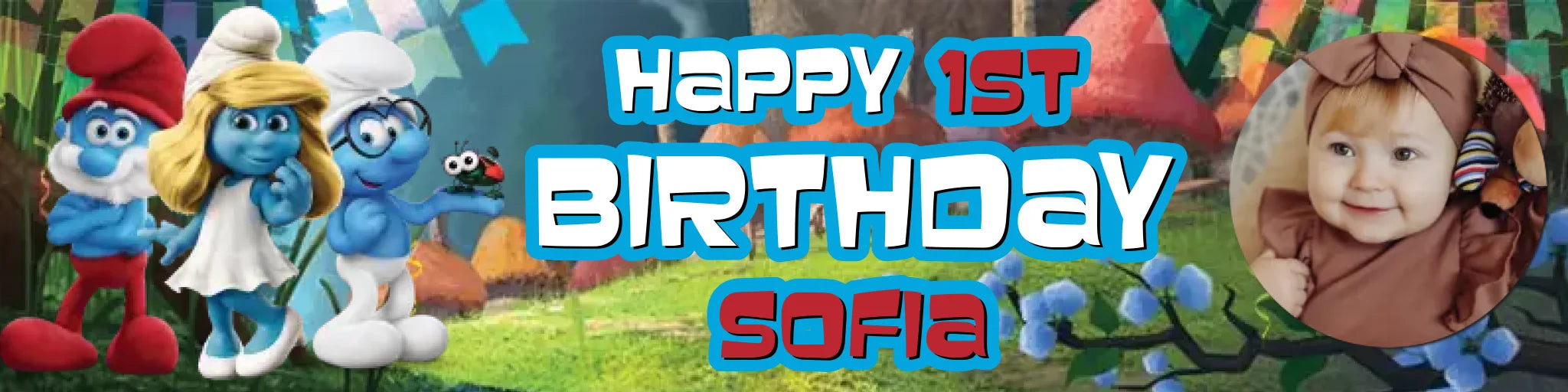 Party Banner Mockup