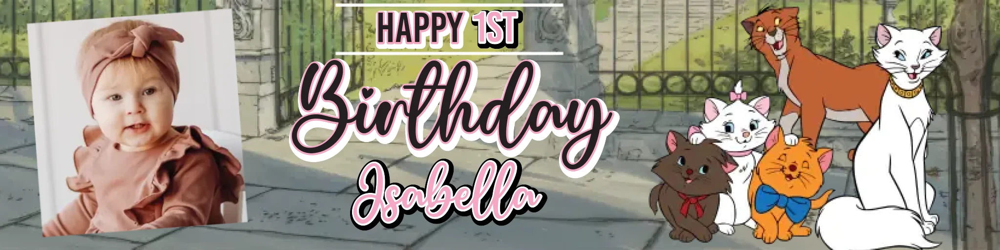Party Banner Mockup