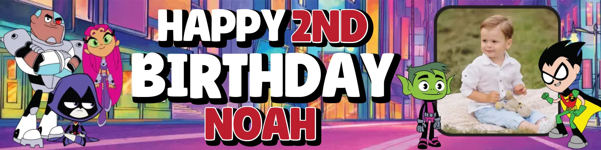 Party Banner Mockup