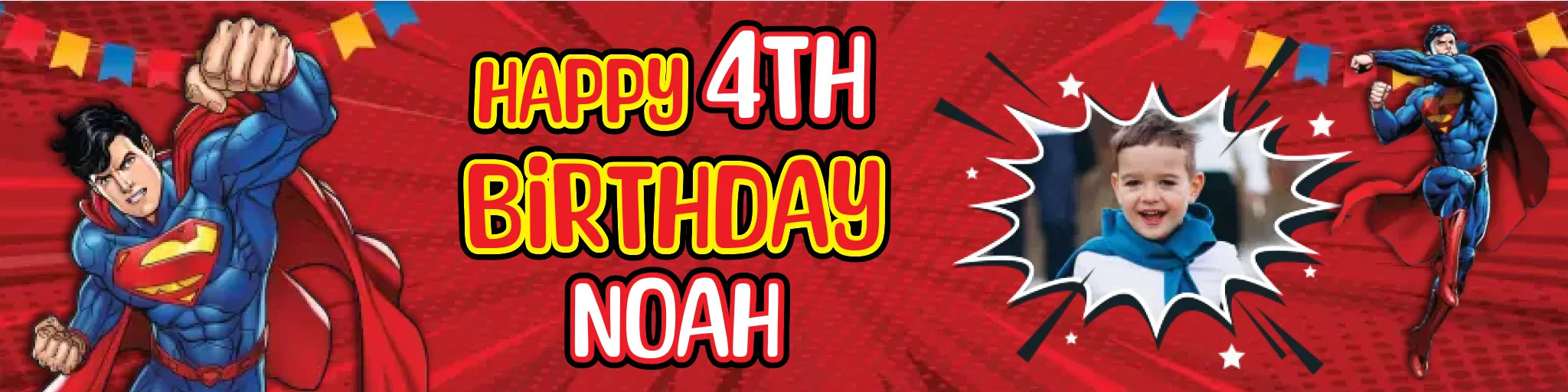 Party Banner Mockup