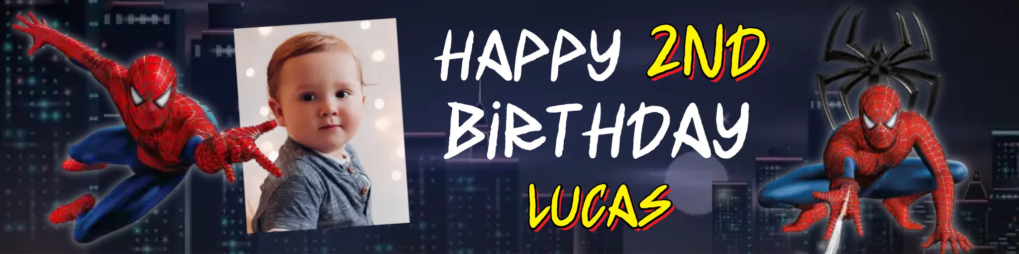 Party Banner Mockup