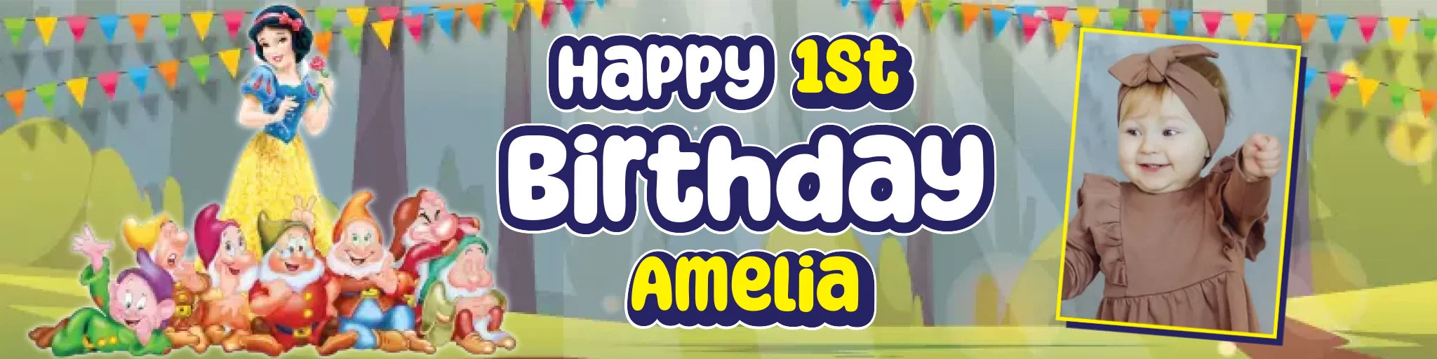 Party Banner Mockup