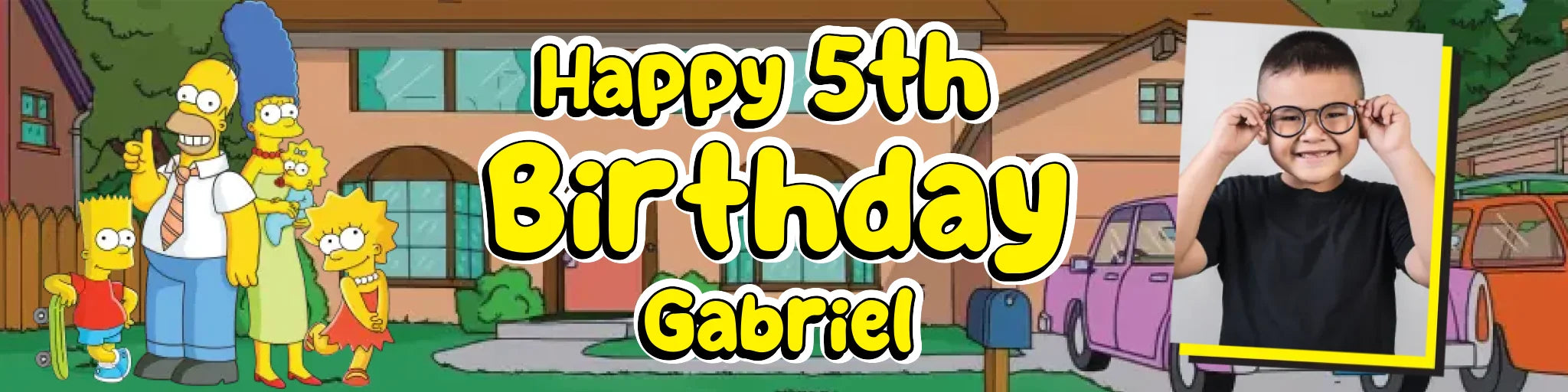 Party Banner Mockup