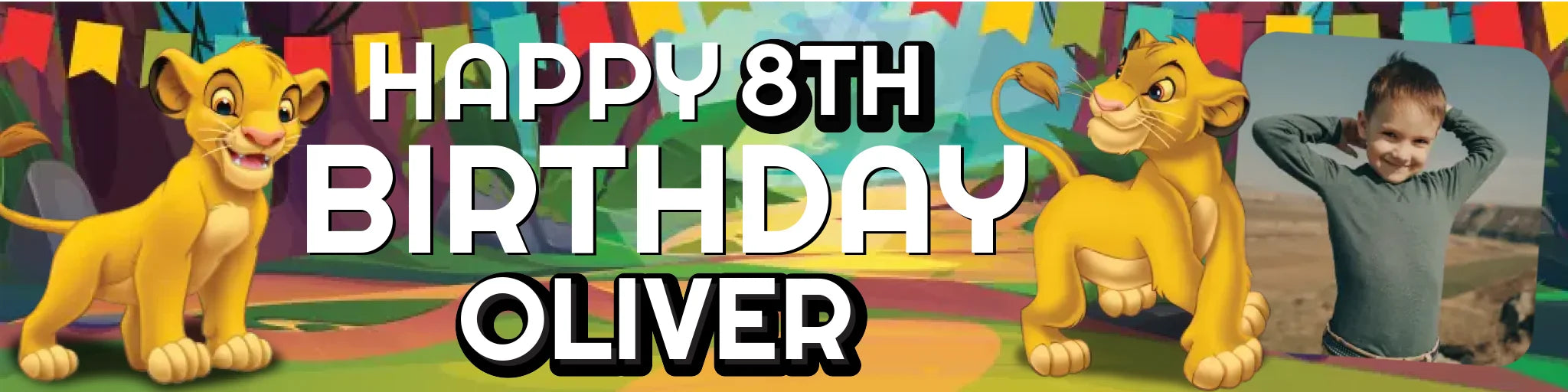Party Banner Mockup