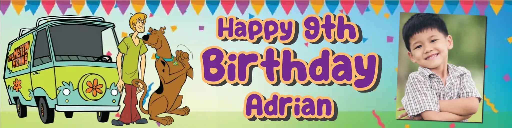 Party Banner Mockup