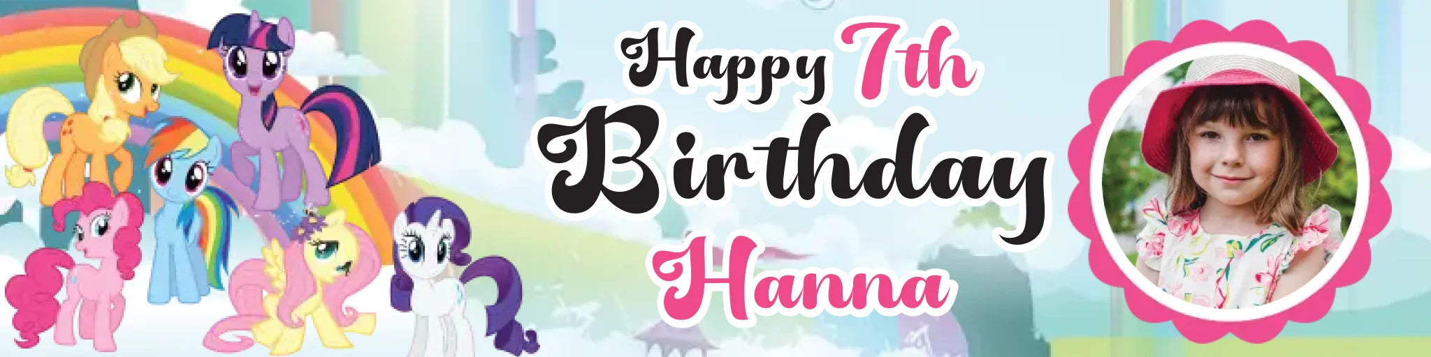 Party Banner Mockup