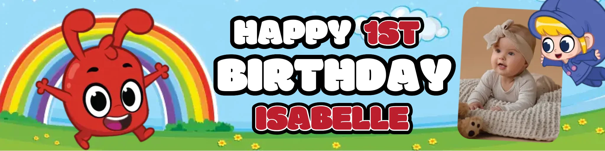 Party Banner Mockup