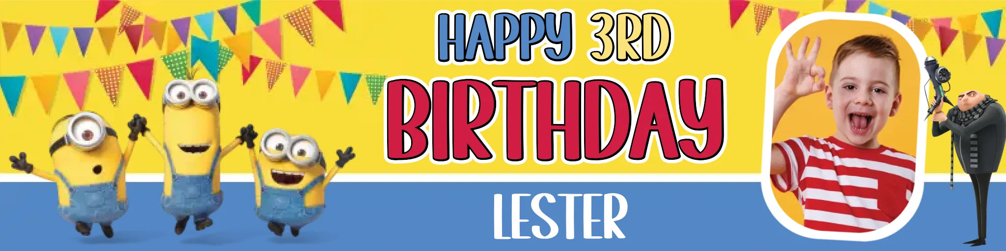 Party Banner Mockup