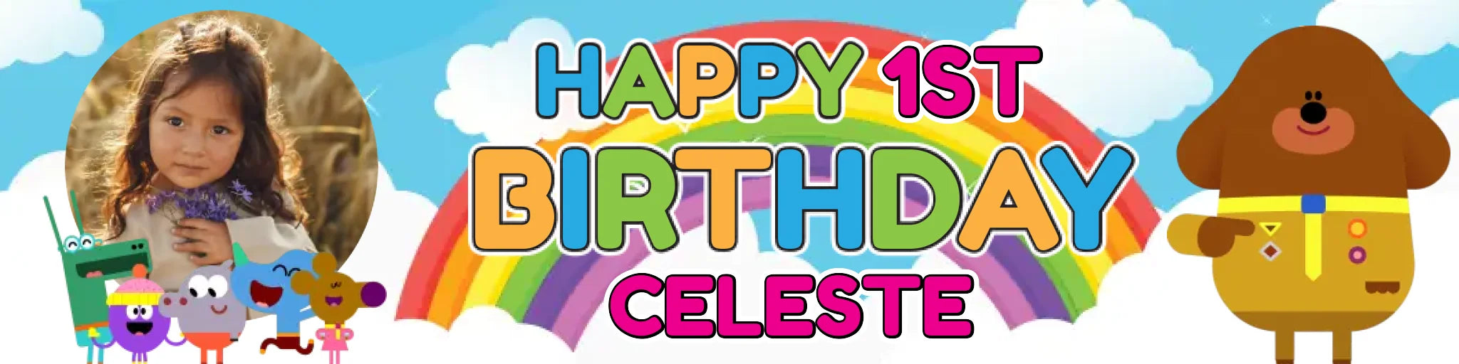 Party Banner Mockup