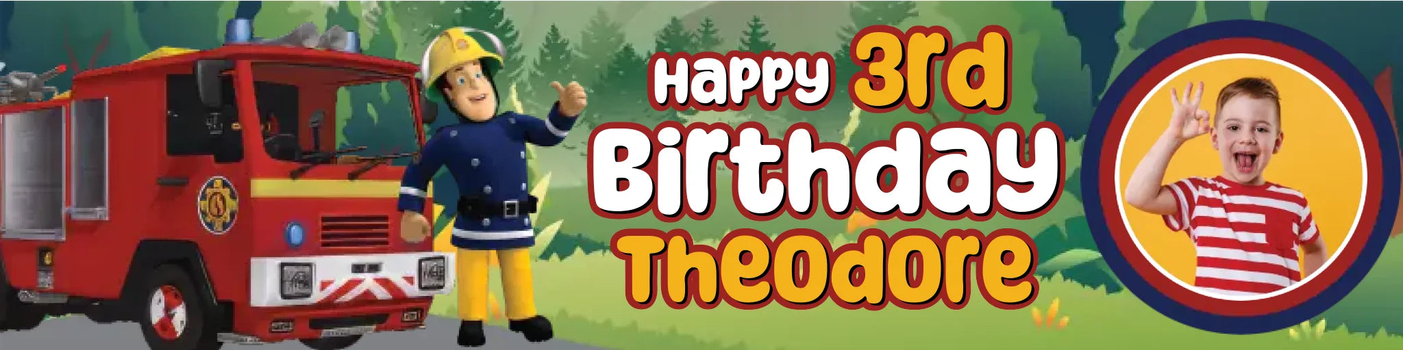Party Banner Mockup