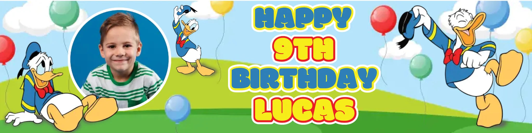 Party Banner Mockup