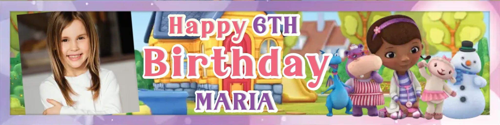 Party Banner Mockup