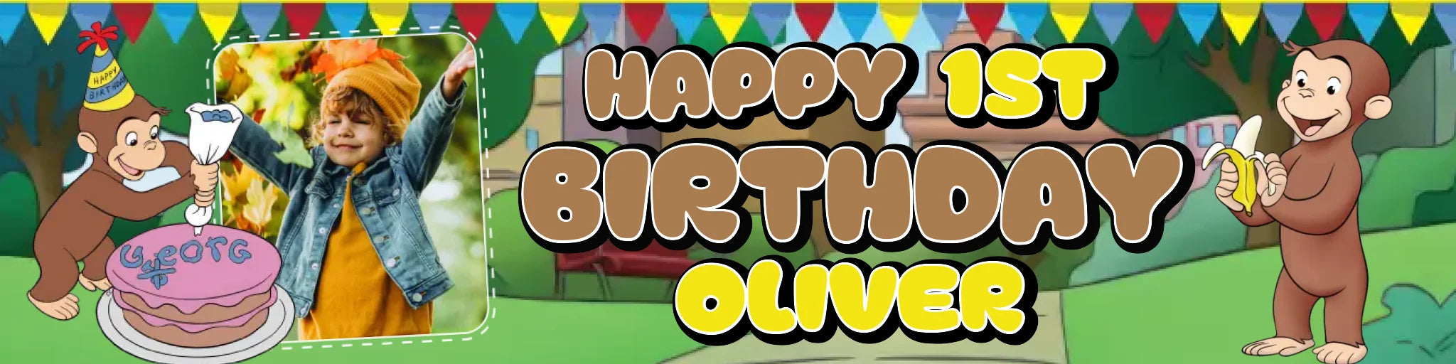 Party Banner Mockup