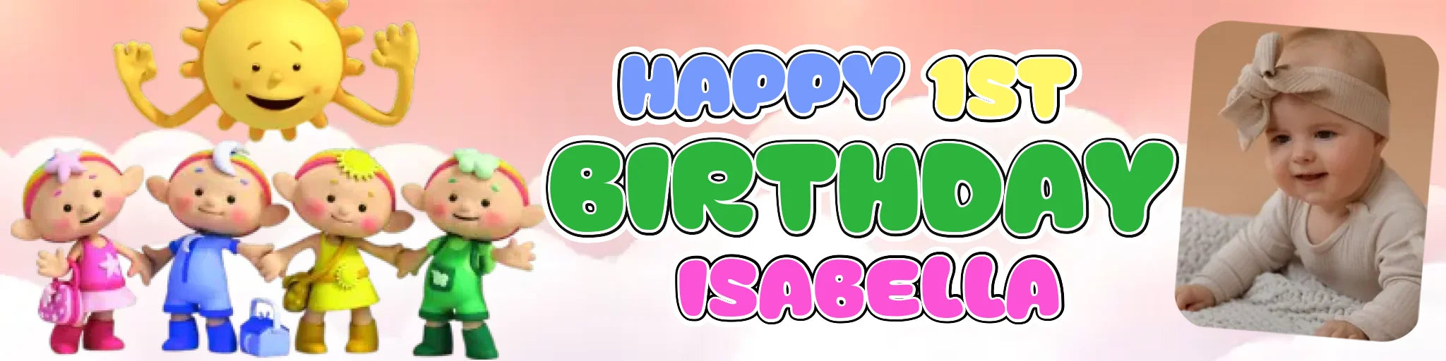Party Banner Mockup