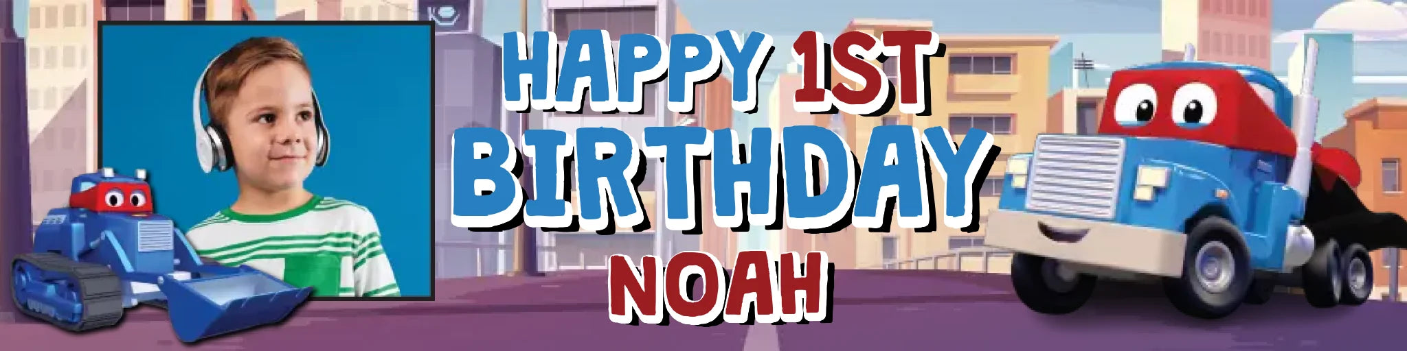Party Banner Mockup