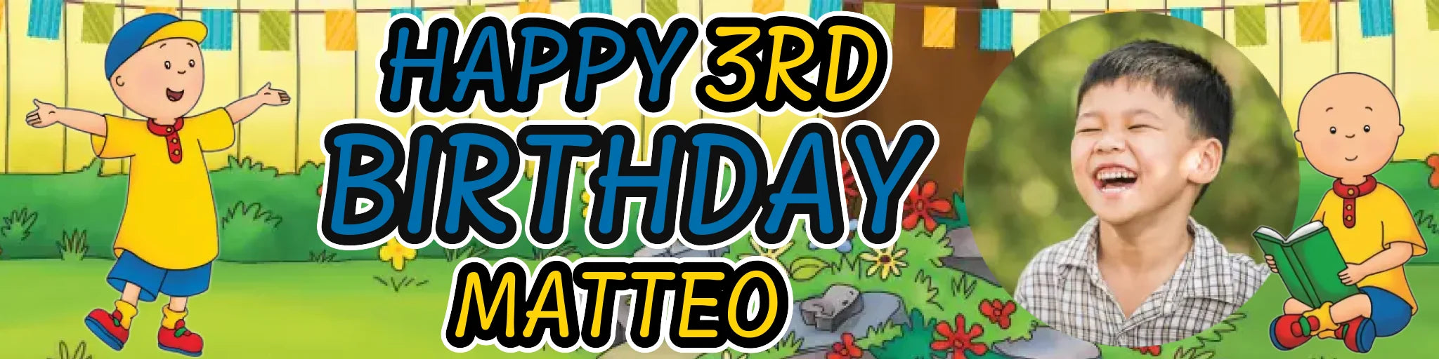 Party Banner Mockup