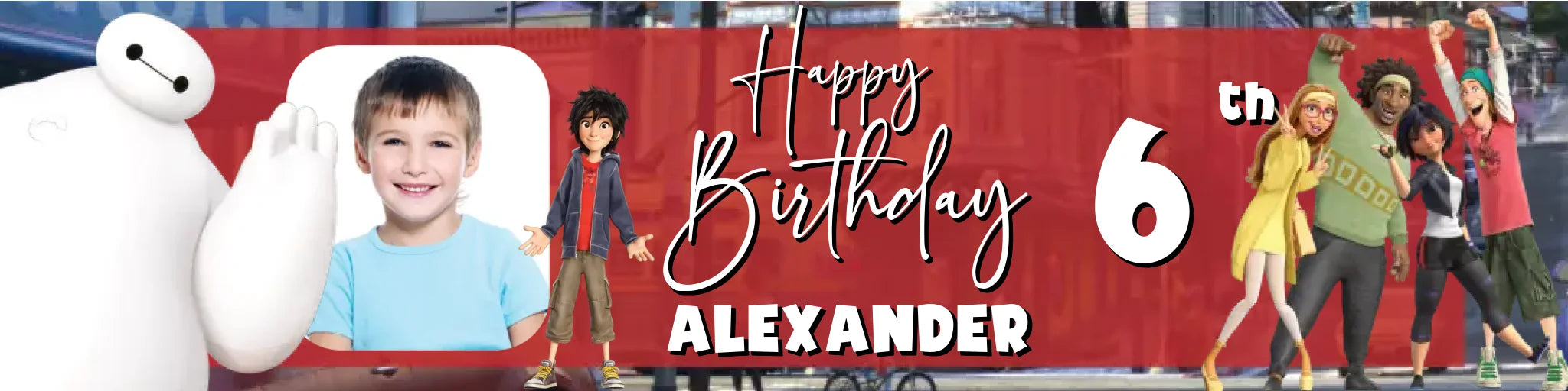 Party Banner Mockup