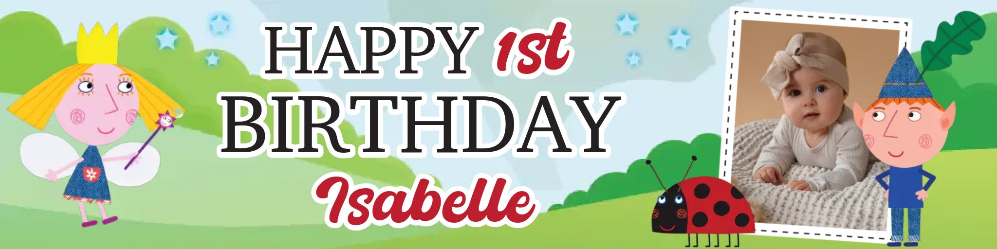 Party Banner Mockup