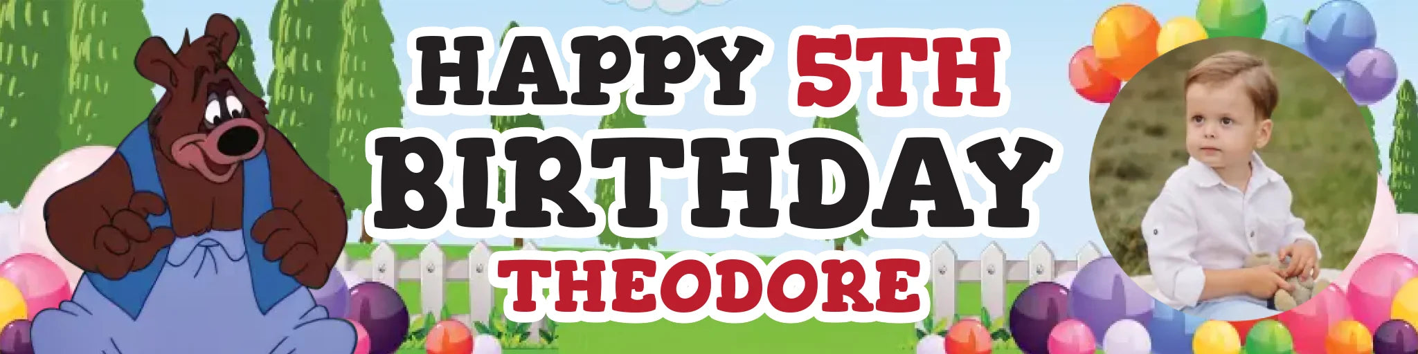 Party Banner Mockup