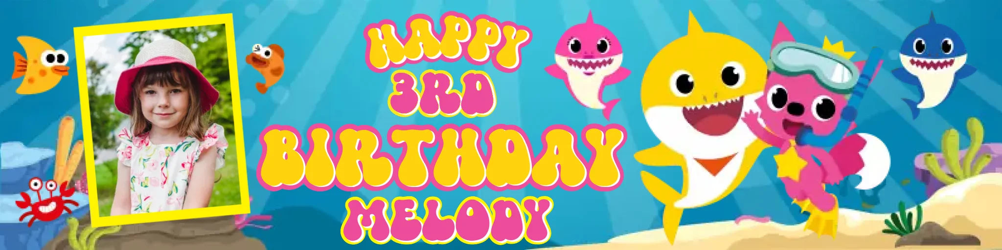 Party Banner Mockup