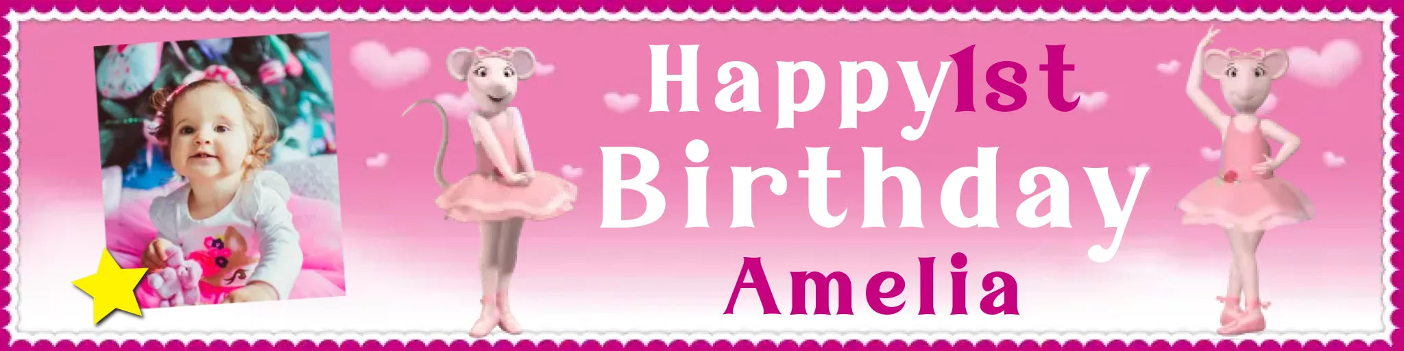 Party Banner Mockup
