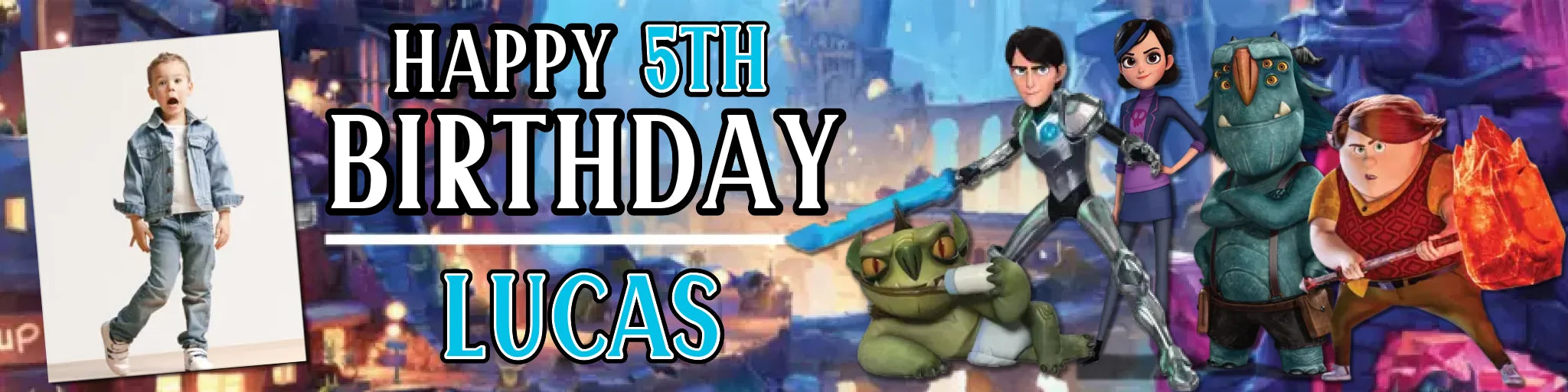 Party Banner Mockup