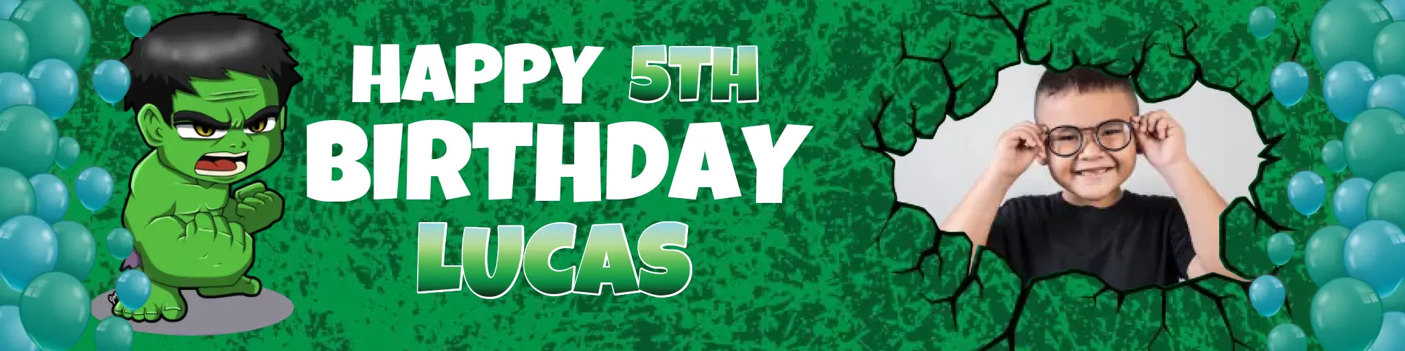 Party Banner Mockup