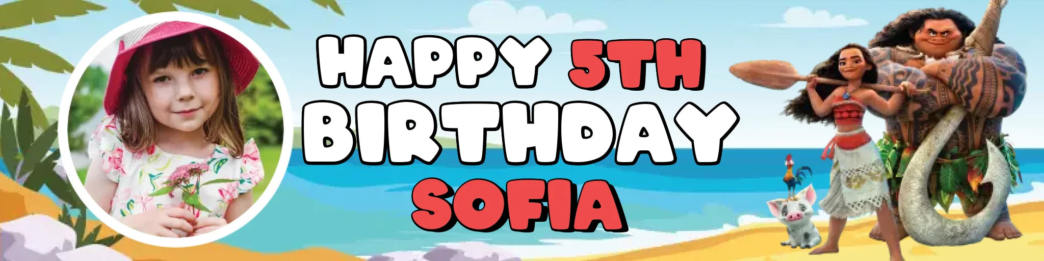 Party Banner Mockup