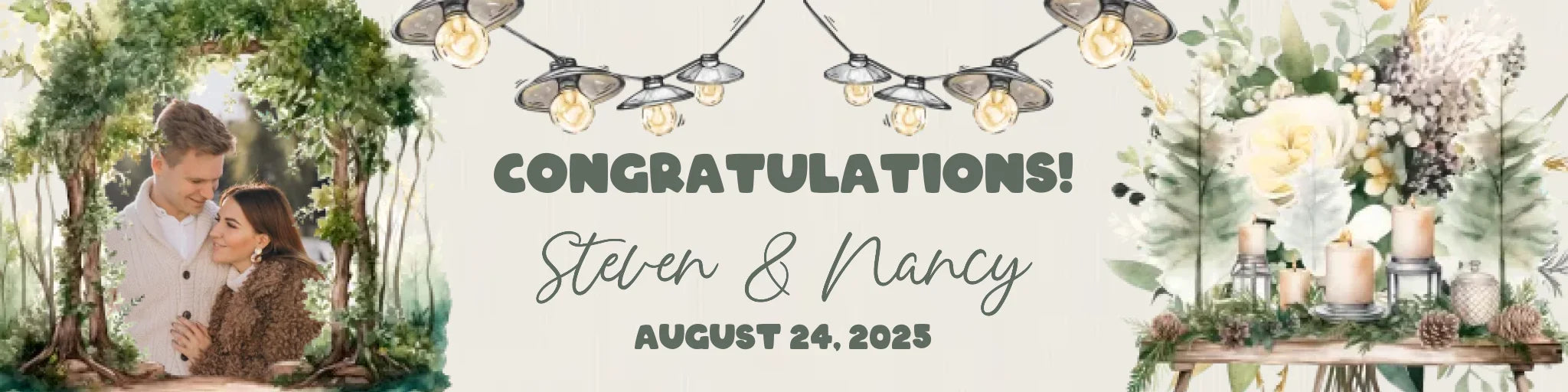 Party Banner Mockup