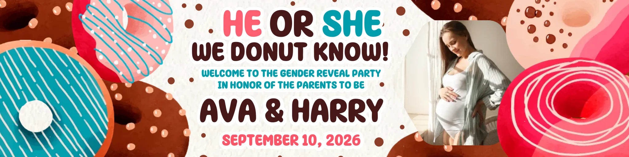 Party Banner Mockup
