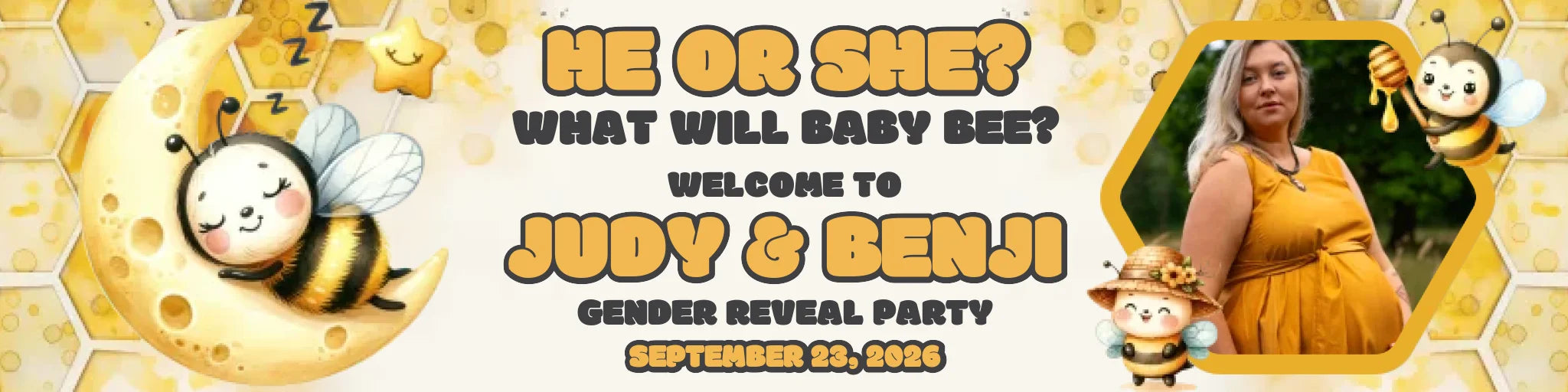 Party Banner Mockup