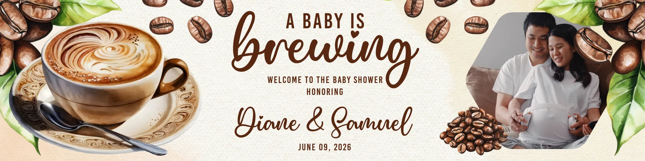 Party Banner Mockup