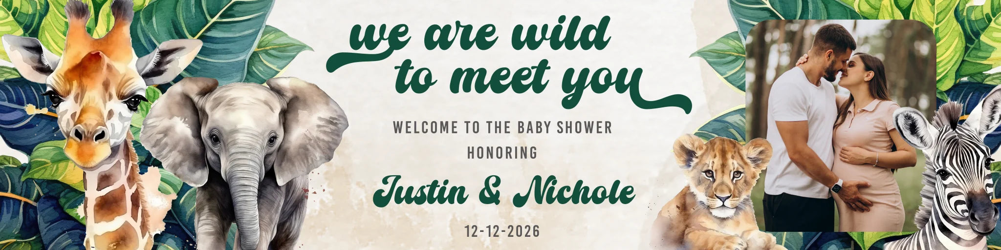 Party Banner Mockup