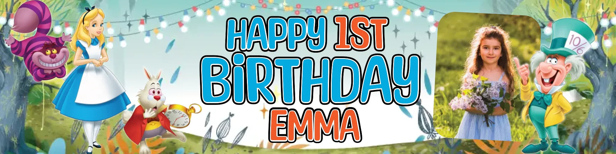 Party Banner Mockup