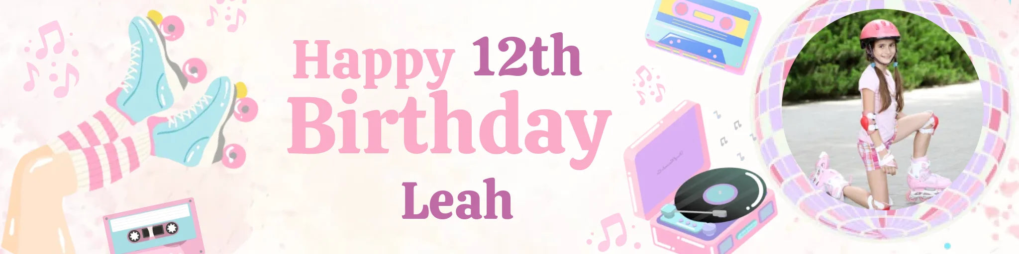 Party Banner Mockup
